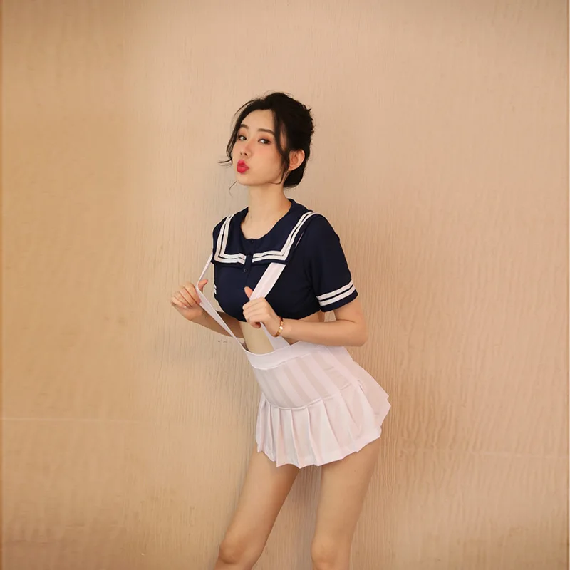 

Japanese style lingerie, sexy pure love clothing, sexy JK uniform, sexy suit, tempting and teasing