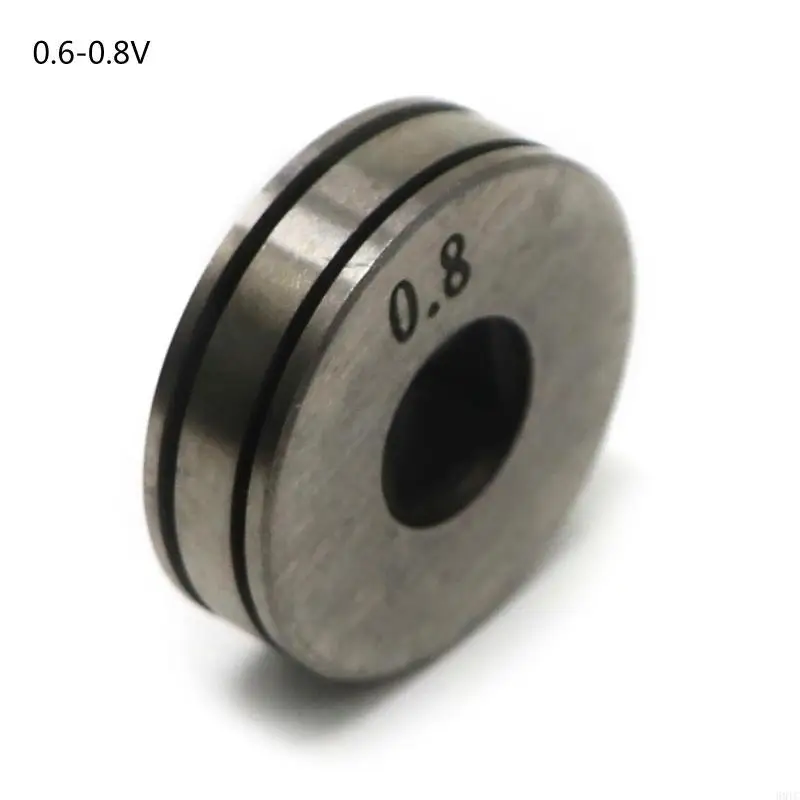 

68TC Compact Welding Wire Feeder Roller Stainless Steel Wire Feeder Roller Welding Wire Feeding Guide Wheel 2 Types Durable
