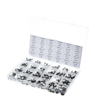 400PCS/Box SMD electrolytic capacitor sample kit 24Values 1uf - 1000uf 6.3V 10v 16V 25V 50v