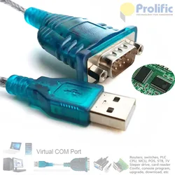 Prolific USB to Serial Com Port/RS232/DB9/Dsub 9pin/Serial Interface Cable PL2303/HXD UT880 U232A US232R-10/100 Equivalent Cable