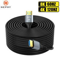 HDMI 2.1 Video Cable For TV PS5 Xbox Nintendo Switch PC HDR HDCP eARC 1m 2m 3m 5m 8m 10m Long 48Gbps High Speed 8K 60HZ 4K 120HZ