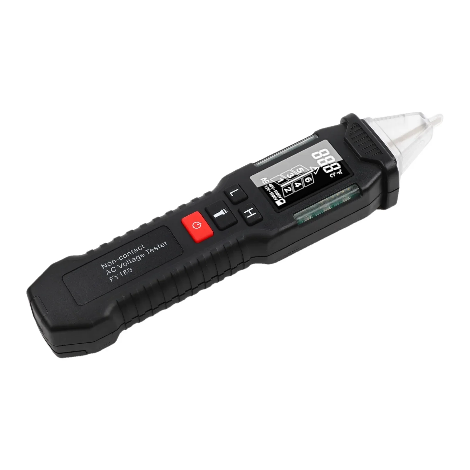 

Breakpoint Test Tool FY18S Induction Test Pen AC Voltage Detection Range 12 1000V Adjustable Sensitivity Tester 190x40x29mm
