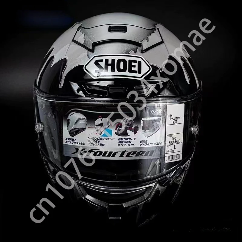 SHOEI X-14 Helmet MORI TC-5 X-Fourteen X-Spirit III Full Face Helmet Solid X-14 Sports Bike Racing Motorcycle Helmet