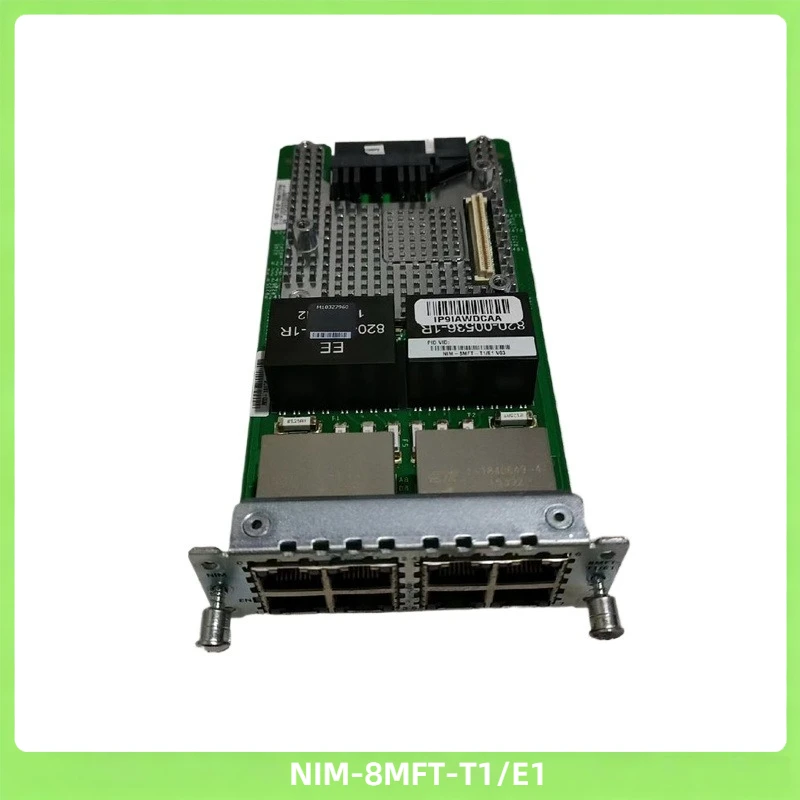 1PC NIM-8MFT-T1/E1 Module Interface Card Used for ISR4000 Series Router Module