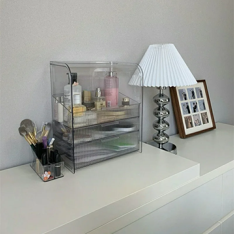 Nordic Pleated Fabric Eye Protection Table Lamp Modern Minimalist Decoration Night Desk Lights Bedroom Bedside Study Living Room