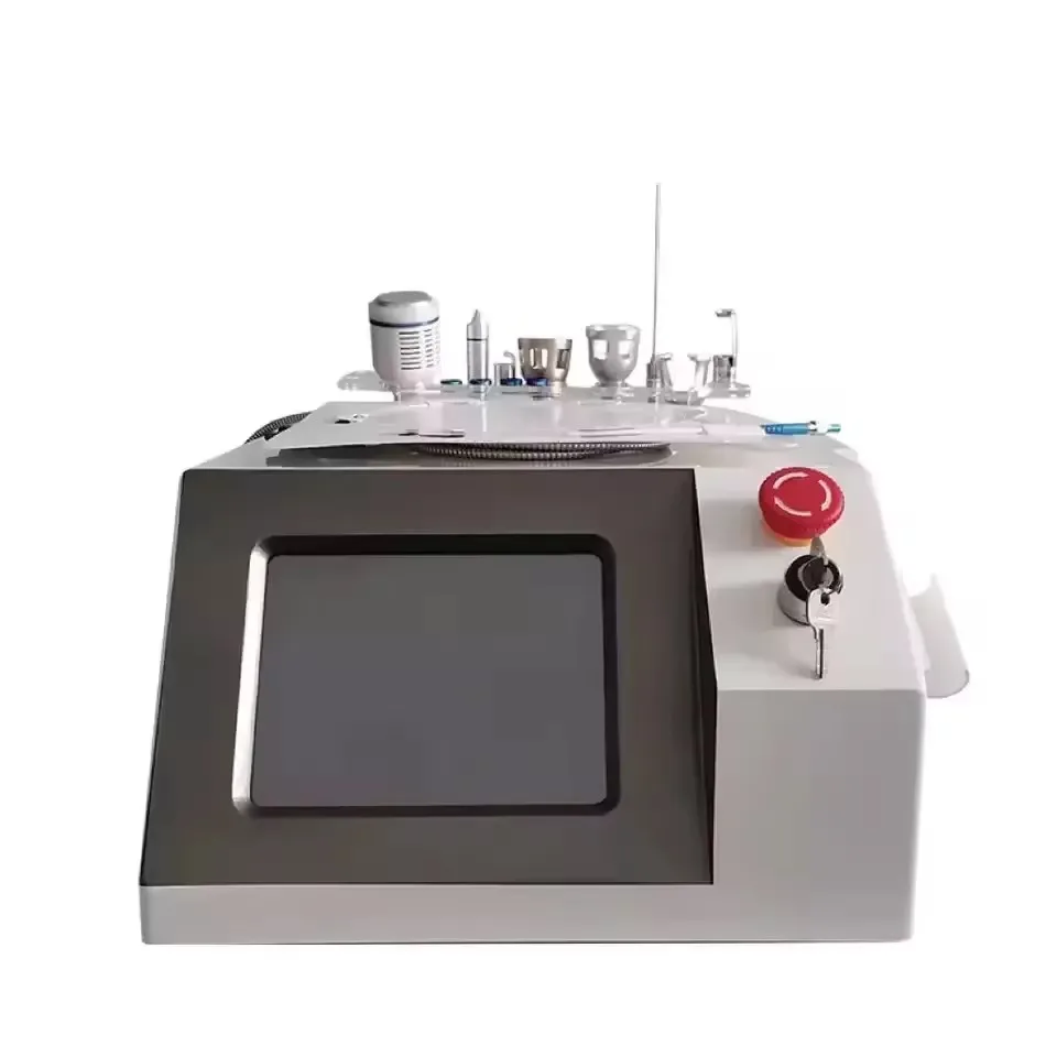 جهاز تجميل محمول 980 نانومتر ديود 6 في 1: طاقة عالية، إزالة آمنة لأوردة العنكبوت، تصميم رقيق وفعال للمحترفين