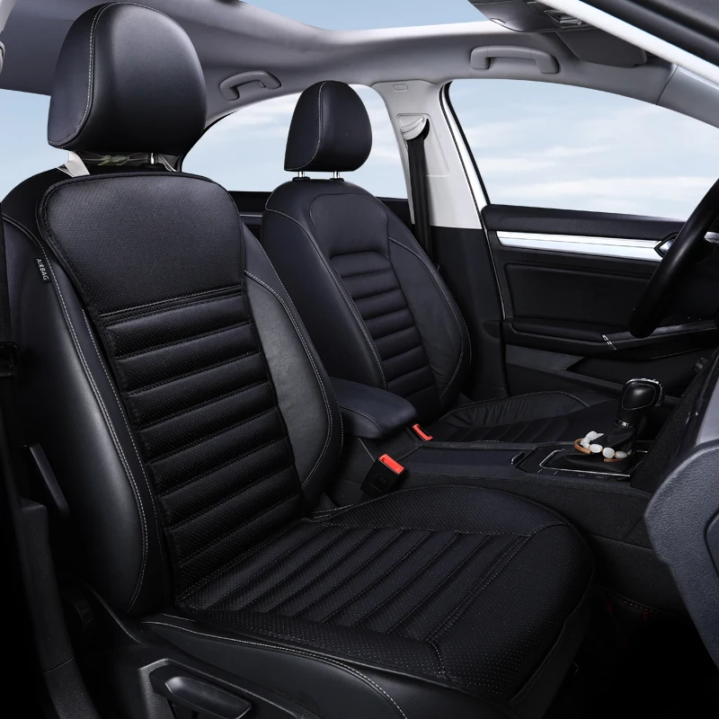 New PU Leather Car Seat Protector Pad Auto Seat Front Protector Cover Car Front Seat Anti-Dirty Pad Car Accessories