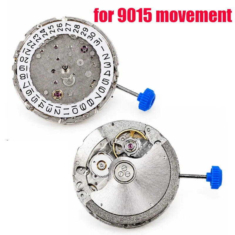 For Dandong 9015 Mechanical Movement Ultra Thin 24 Jewels Automatic Self-Winding Watchmaker Replacement for Miyota 9015 Movement