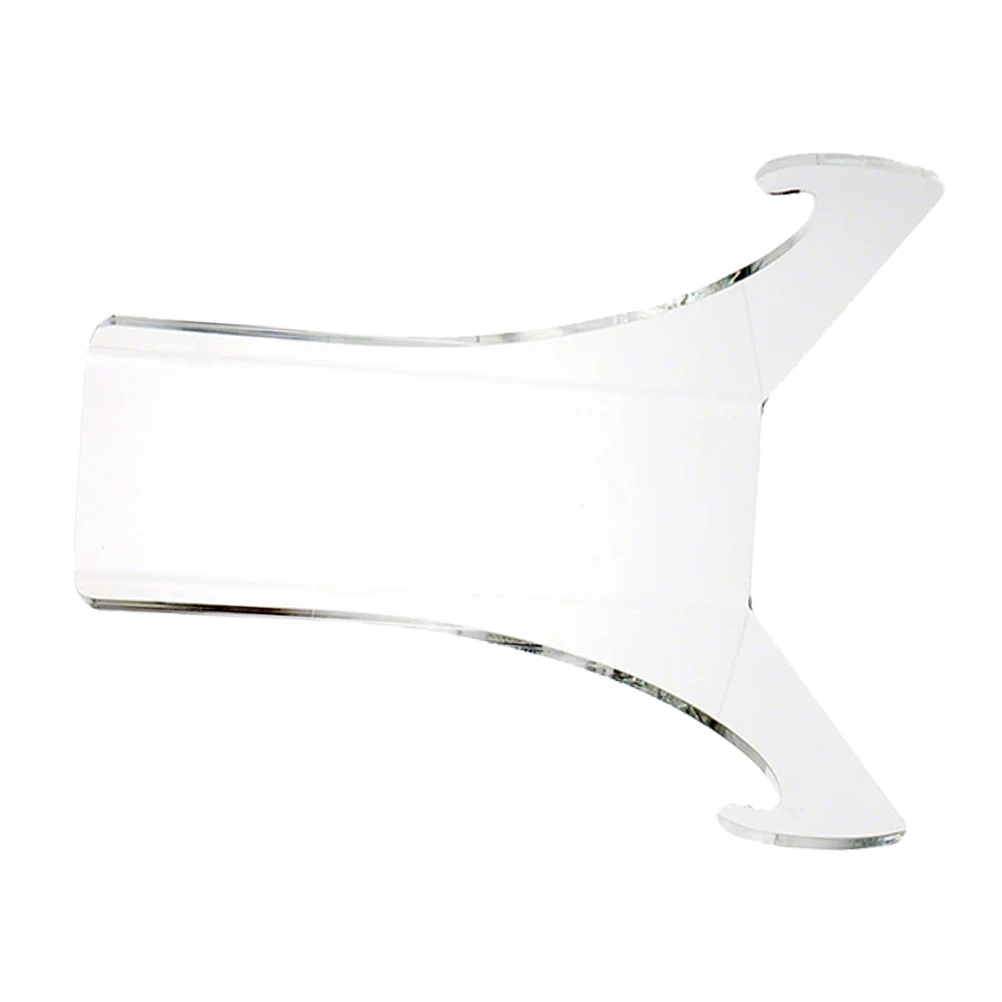 

Acrylic Display Stand Plate Rack Decorative Flat Holder Kitchen Dish Tea Cake Organizer Storage Shelf Home Storage Solution