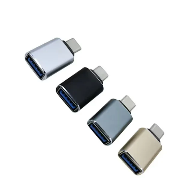 USB3.0 to Type C Male Adapter USB A to USBC Connector OTG Type C Converter Car Charging Adapter for MacBook Mobile Phone