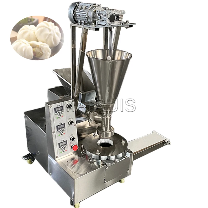 Automatic Steamed Stuffed Bun Momo Making Machine  Xiaolongbao Baozi Maker Momo Manufacturer