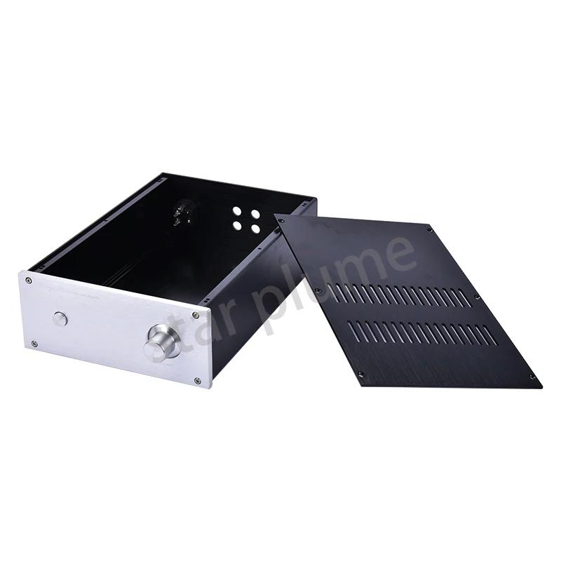 Caja de amplificador de potencia de aluminio, carcasa de chasis de escritorio, 220x90x311mm, HIFI Fever LM3886/TDA7293/7294/1969