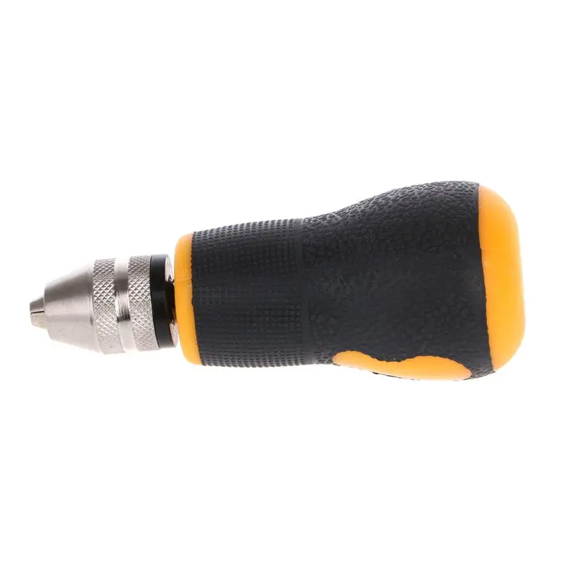 0.5-3.2mm Mini Manual Hand Drill Chuck Drill Bit Jewelry Woodworking Tool Craft