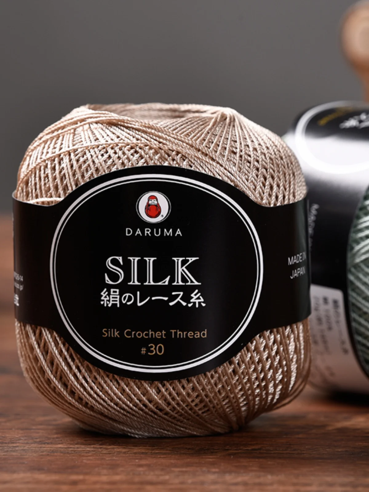 

Mushop Japan Yokota Daruma - #30 Silk Thread, Lace Thread, Crochet Thread