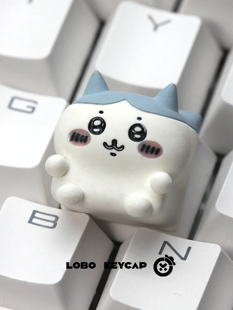 Anime Kawaii Chiikawa Hachiware Usagi Personalized Mechanical Keyboard Keycaps Translucent Keycaps Computer Accessories Gifts