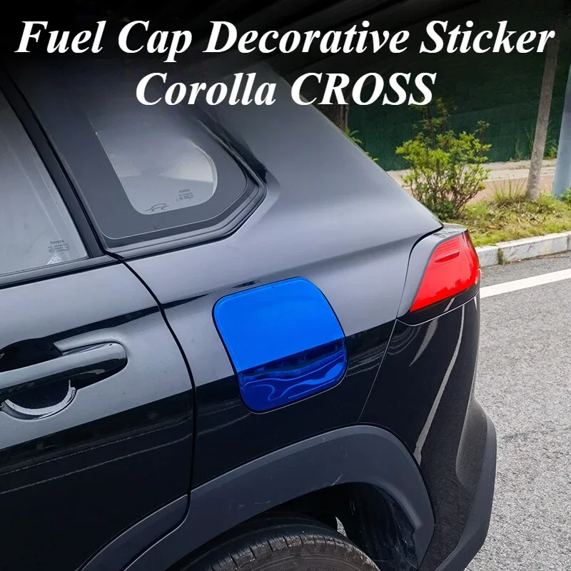 

For 22-23 Toyota Corolla CROSS oil tank cap decoration and modification special personalized body stickers-Exterior modification