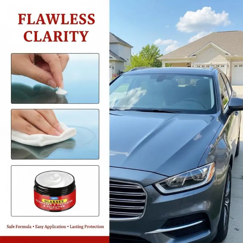 For All Types Of Scratches Car Window Polishing Repair Grinding Polishing Wax Car Windshield Scratch Repair Wax Deep Repair