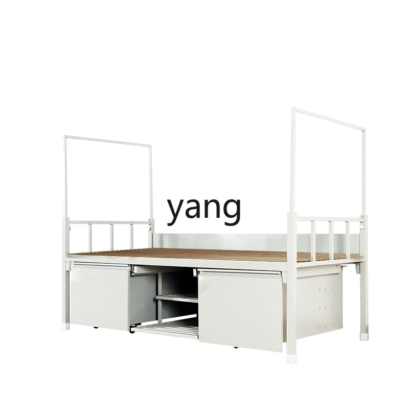 CX High and Low Double Bed Thickened Steel Upper and Lower Bunk Unit Shift Row Folding Table and Chair System Single Bed