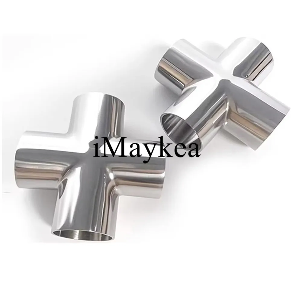 

Санитарный крестообразный тройник 1-1/2 дюйма (38 мм) для сварки, 4-ходовой фитинг для труб из нержавеющей стали 304