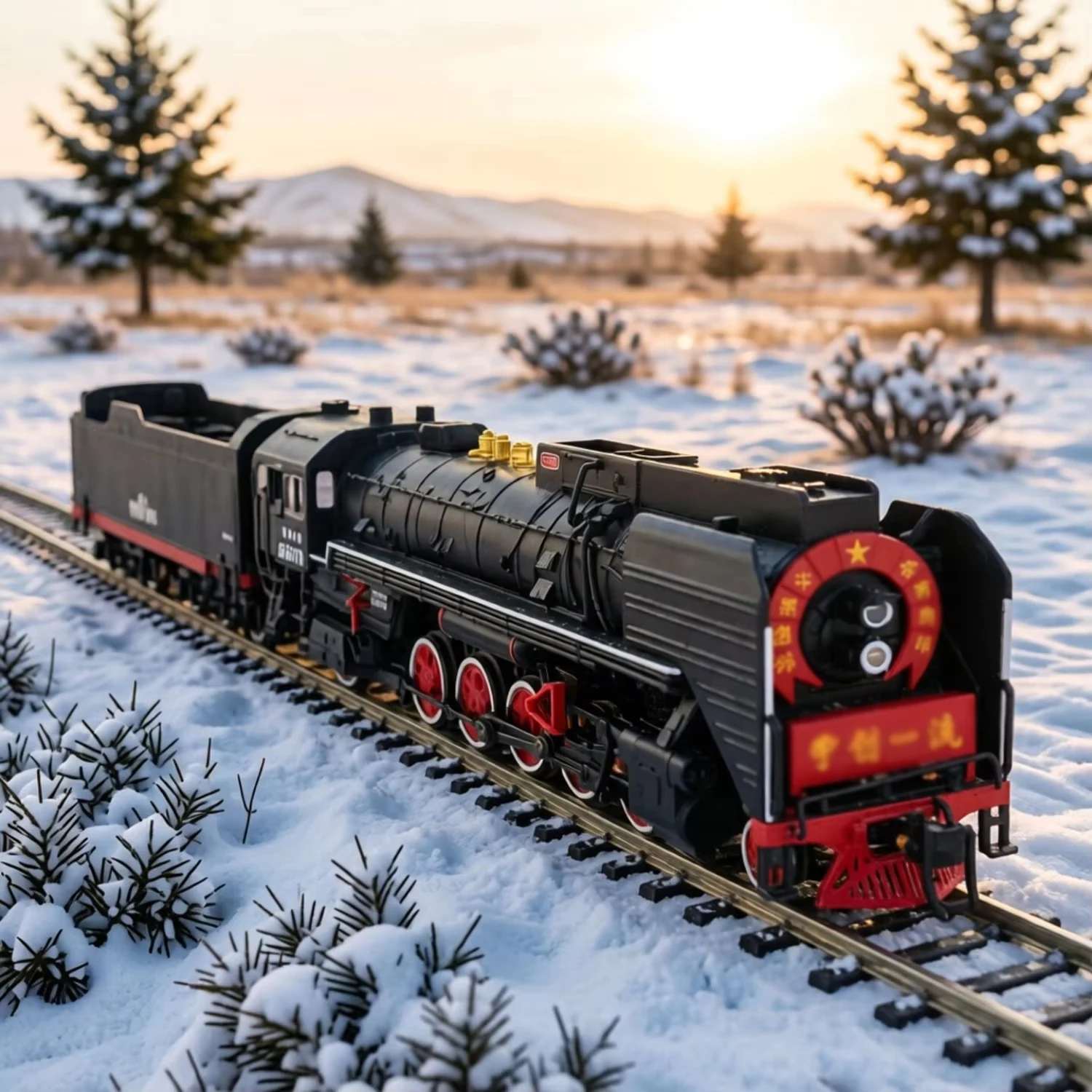 N Type 1/160 Scale Model Train Forward Type Steam Locomotive 6978 DC Simulation Miniature Model Aldult Toy Gift