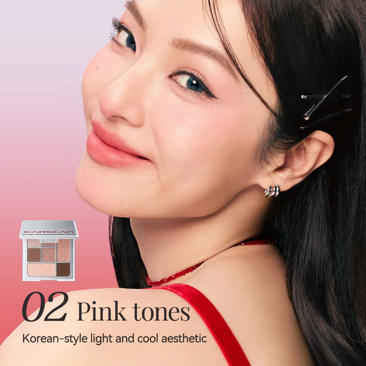 CARSLAN ソフトミストエッセンス 7 色のアイシャドウパレット長期的なグリッターシマーマットアイメイクアップ化粧品女性のための