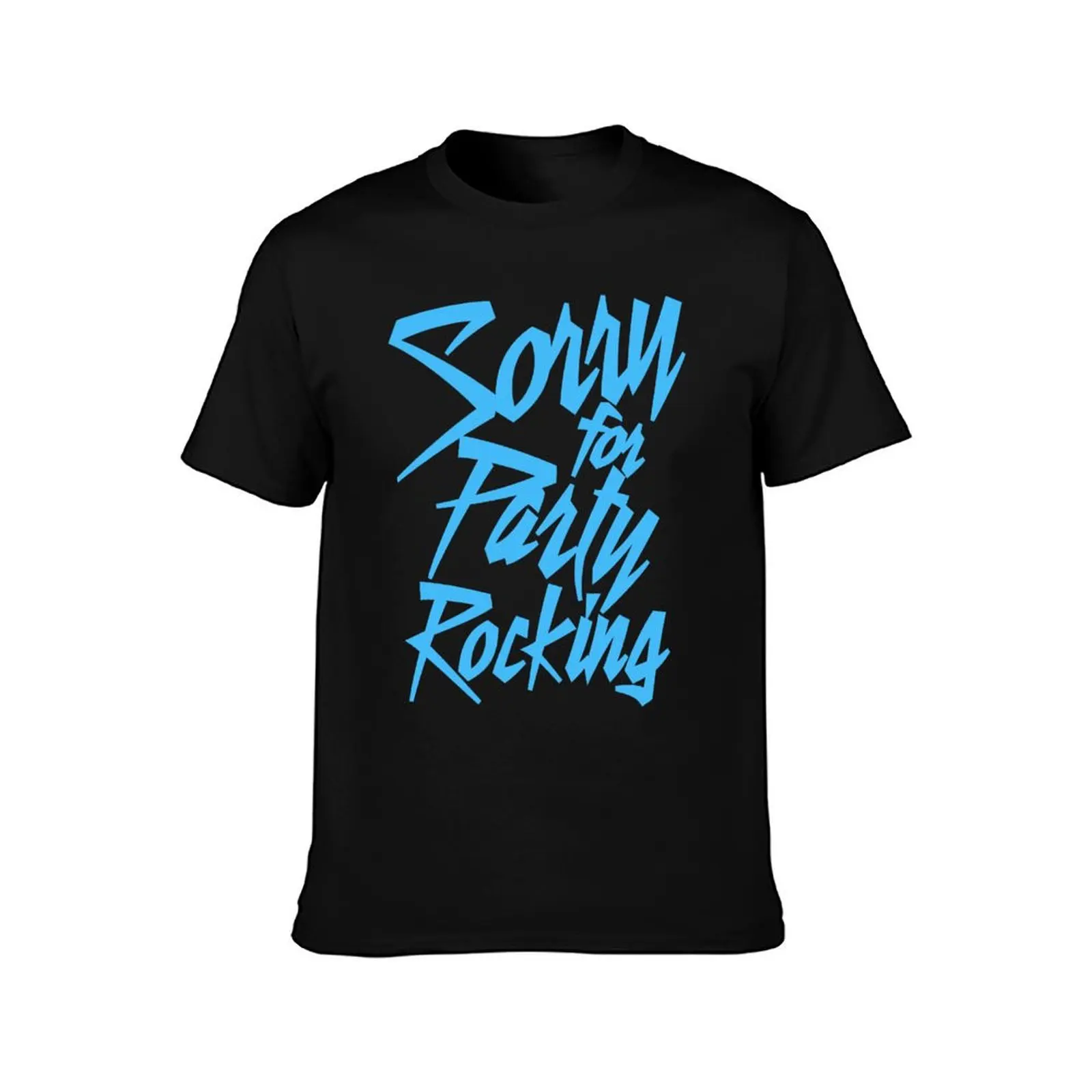 Sorry For Party Rocking T-Shirt Christmas Casual Short Sleeve Top T-Shirt