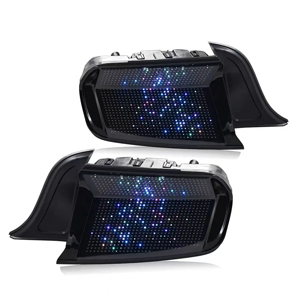 RGB Tail Light for 2015-2023 Ford Mustang With Multiple Animation RGB Modes LED Taillight Assembly