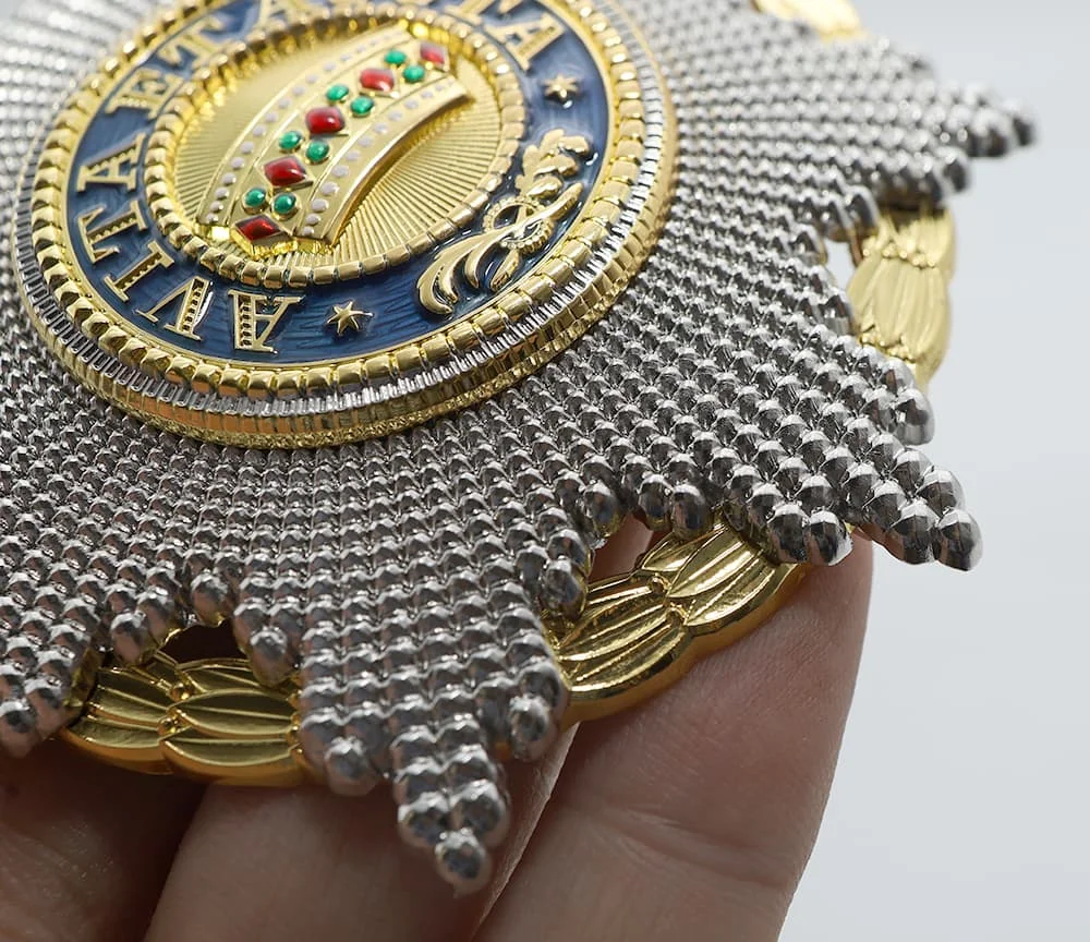 Reproduction Imperial Austrian Order of the Iron Crown Grand Cross Set, Orden der Eisernen Krone Medal Sash Breast Star