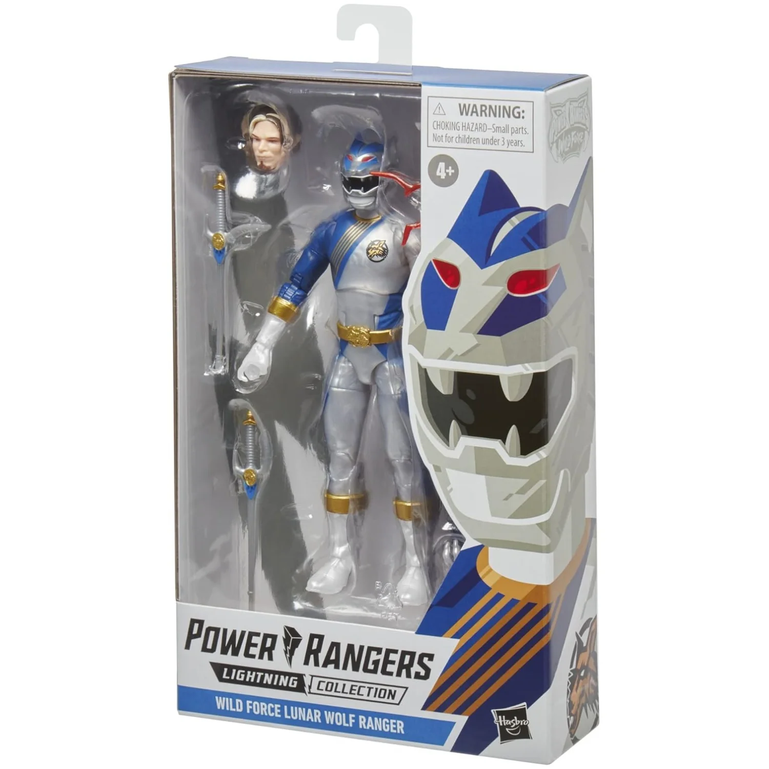 

Коллекция молний Power Rangers Wild Force Lunar Wolf Ranger 6-дюймовая коллекционная фигурка премиум-класса F4506