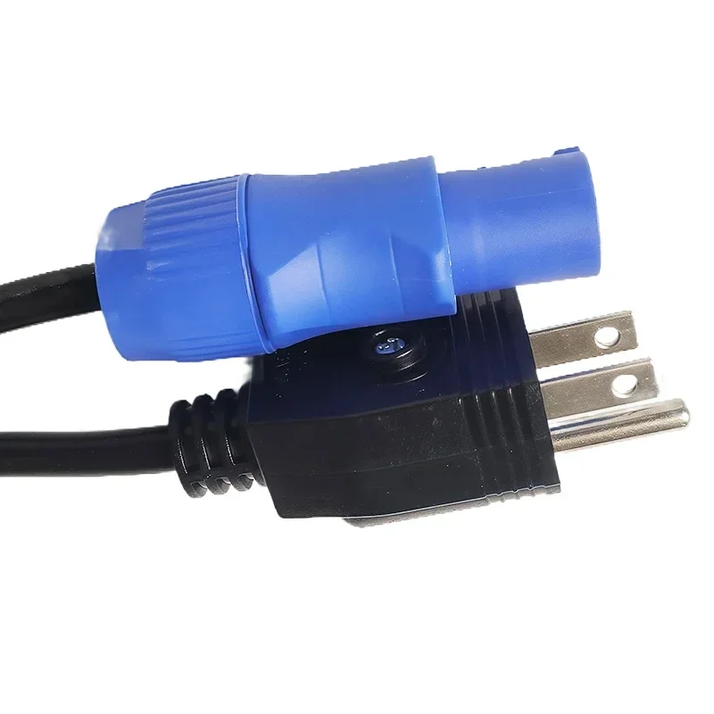 3Prong NEMA 5-15P 0.75mm² AC Power Connect Cable Cord Extension Wire for Outdoor Stage Lighting LED Screens LED light Event Show