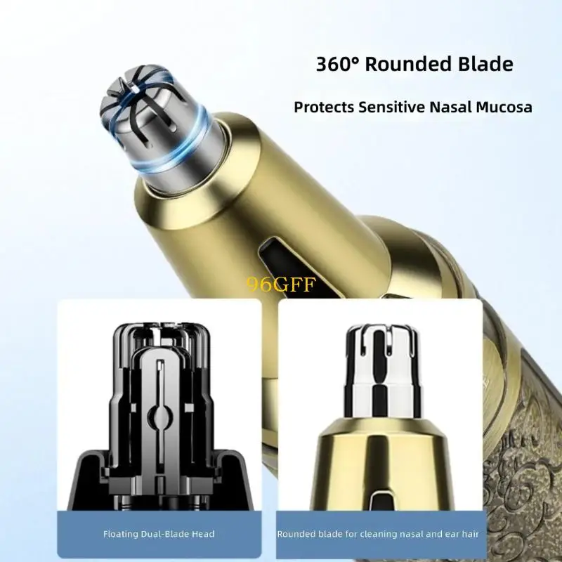 96GF Multi Use Hair Cutting System For Men Includes Hardened Steel Extended USB Rechargeable For Detailed Styling