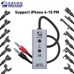 MECHANIC Power Pro Max Boot Power Supply Test Host Cable for iPhone 6-16 Pro Max Motherboard Repair One Button Power Cord tools