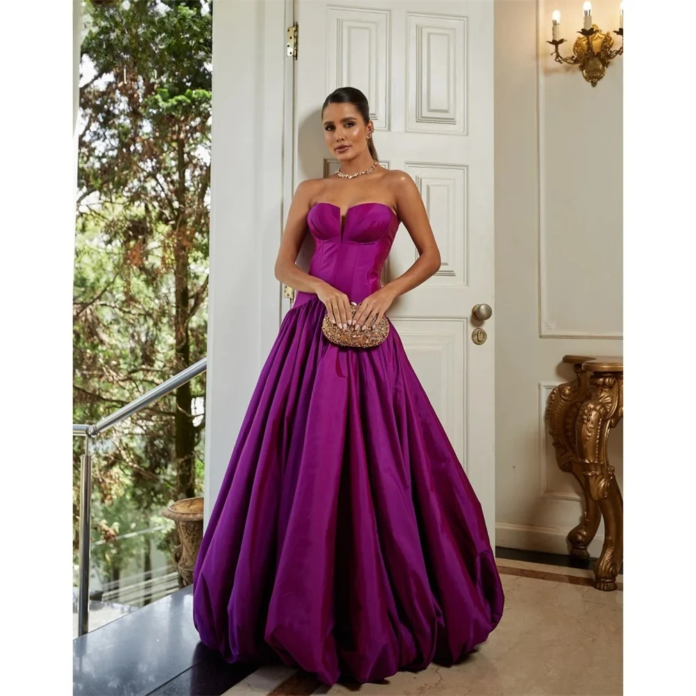 

Women's Evening Dress Gown Long Dresses for Prom Elegant Party Dresses 2025 Woman Robe Soiree Ball Gowns Formal Chic Customized