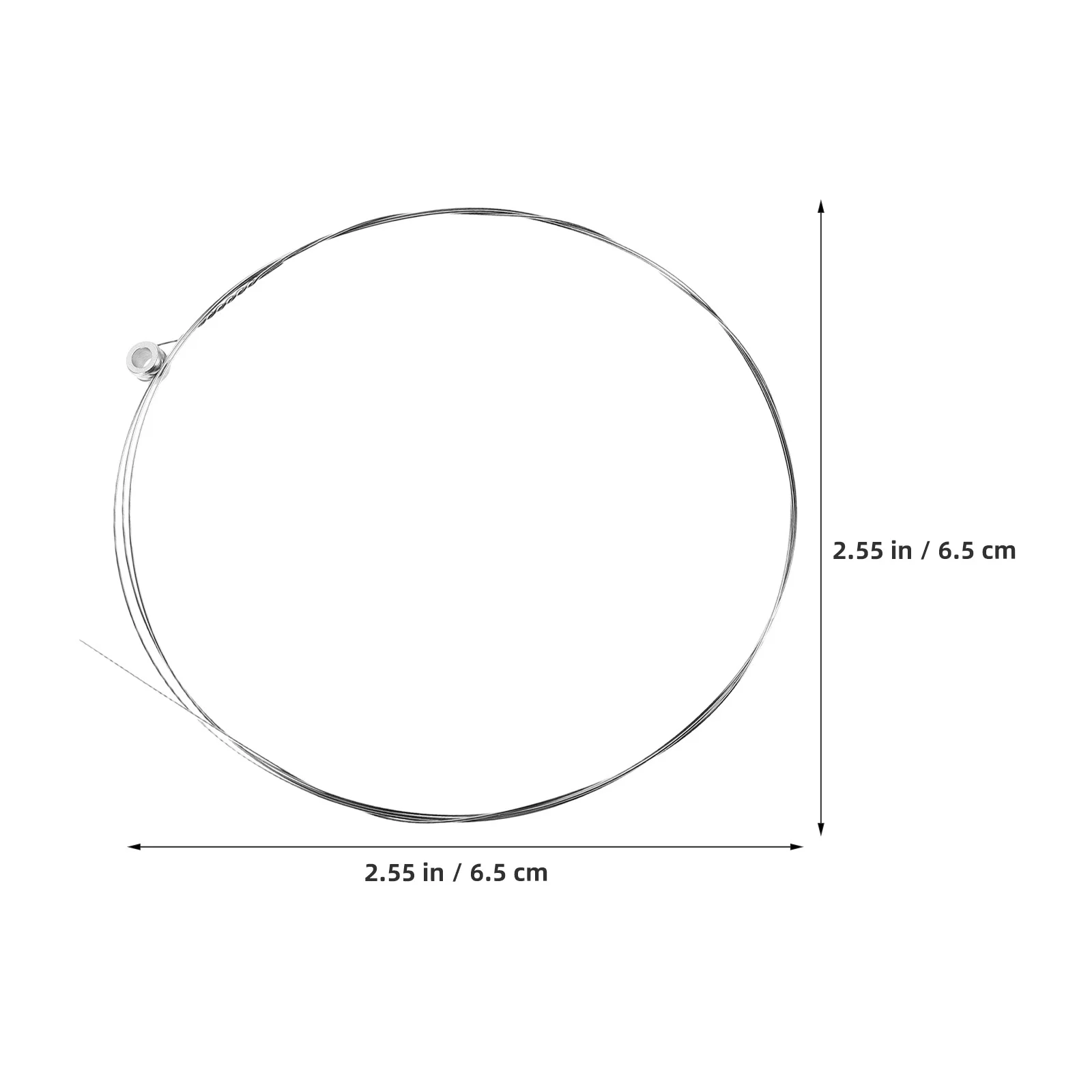 Kit de repuesto de cuerdas de guitarra acústica, 40 Uds., cuerdas de acero para piezas de guitarra clásica folclórica, juego de accesorios para instrumentos musicales