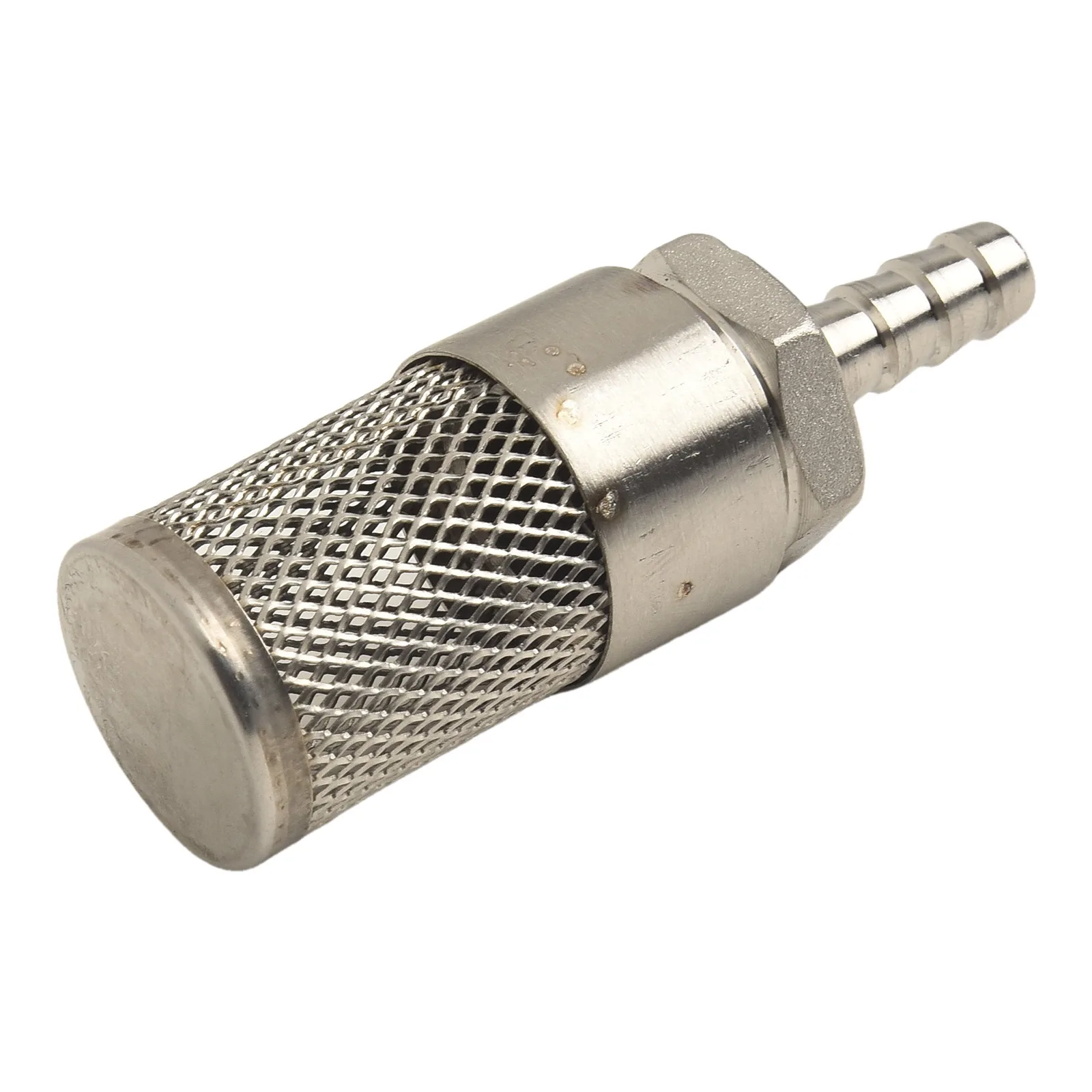 Hose Barb Filter Constructed from Stainless Steel 304 with 1.5mm Mesh for Protection of Pumps in Fuel and Water Systems