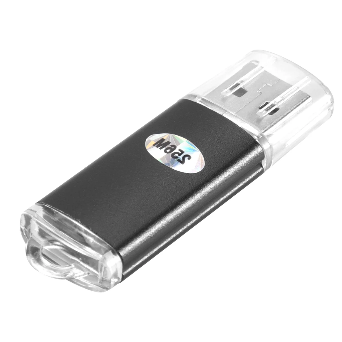 Disco USB 2.0 Flash U de 256 MB negro
