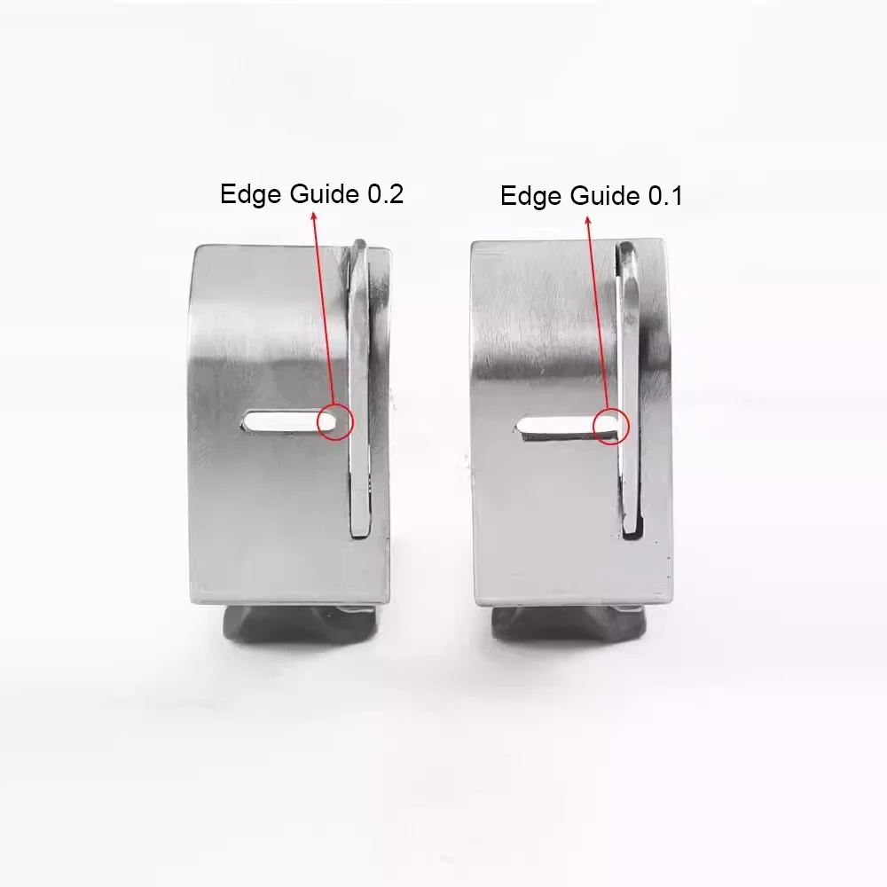 457-CR,457-CL Guiding Zigzag Presser Foot Fit Singer 107W,457G,457U, JUKI LZ-2280,LZ-2284,LZ-391 Zigzag Sewing Machine 0.1 0.2cm