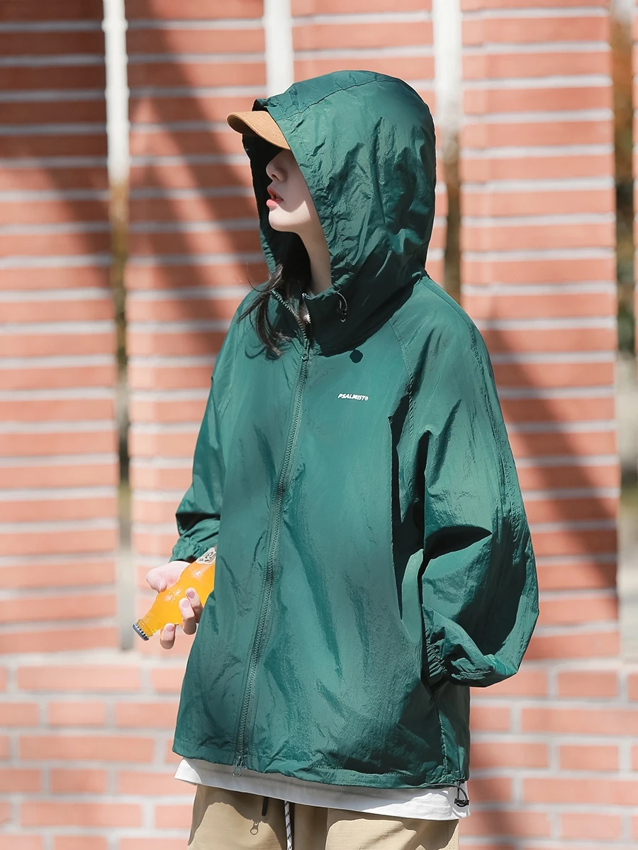 

Уличная одежда с защитой от УФ-излучения для мужчин и женщин, UPF50, солнцезащитная, охлаждающая, быстросохнущая, тонкая верхняя одежда, летняя куртка