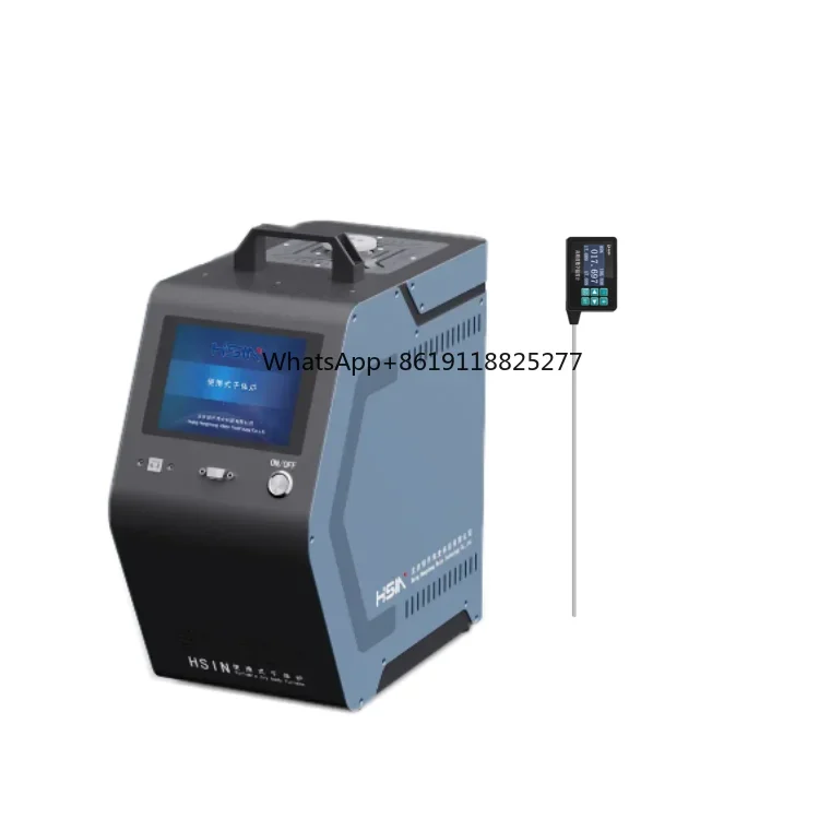 50~300C High Temperature Dry Block Calibrator HSIN650 Portable Thermocouple PT100 RTD Thermometer Calibrator Calibration Bath