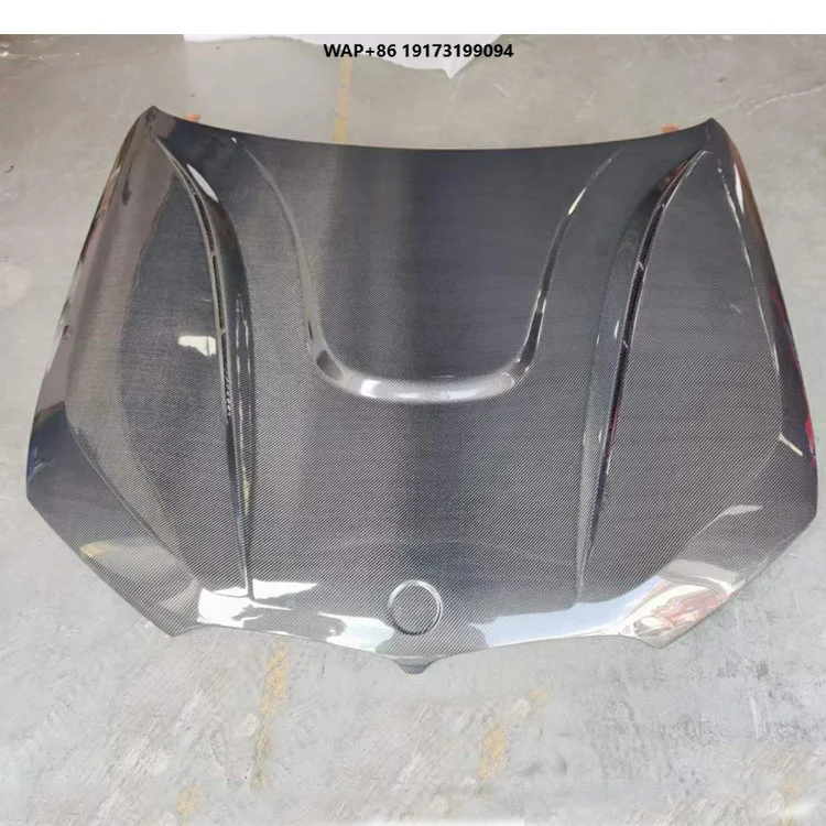 

High Quality Front Bumper Harman Style Carbon Fiber Engine Hood for BMW-X5 X6 G05 G06 Modification