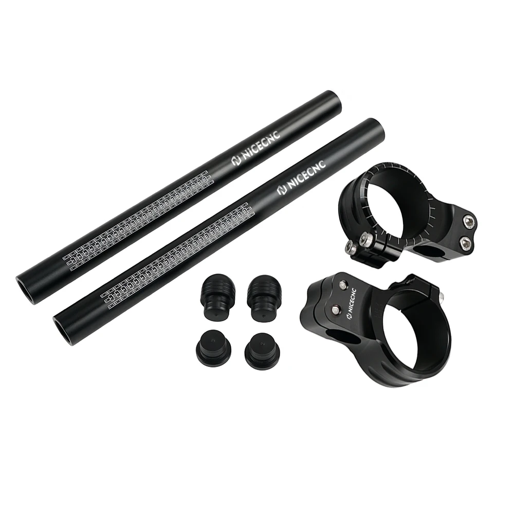 7 Degree 50mm Clip-Ons Handlebars For Suzuki GSXR600 750 1000 Honda CBR1000RR Kawasaki Ninaja ZX-6R ZX-10R Yamaha YZF-R1 YZFR6