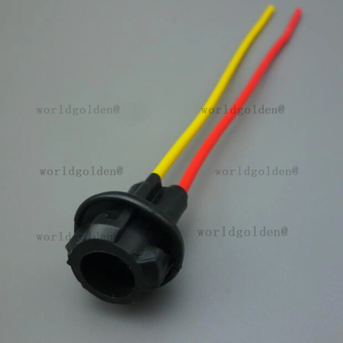 T10 W5W Rubber Lamp Holder for Universal Cars, anti-loose design, easy to install for interior and signal light assembly