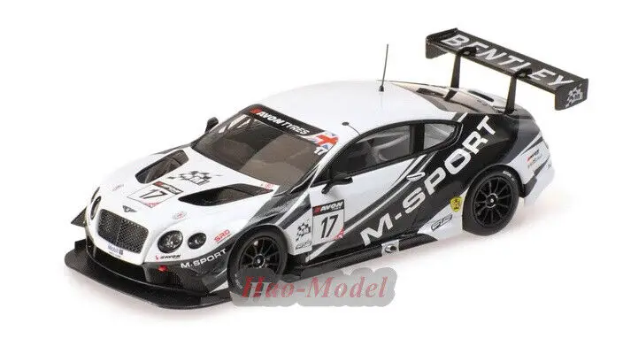 Almost Real AR 1/43 For Bentley Continental GT3 Alloy Diecast Car Model Simulation Toys Birthday Gifts Hobby Display Collection