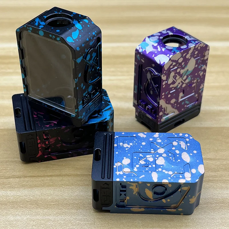 

WICK'D XO Style Boro Tank aluminum For Hussar Locus/Cthulhu AIO/SXK BB Billet Vape Accessories