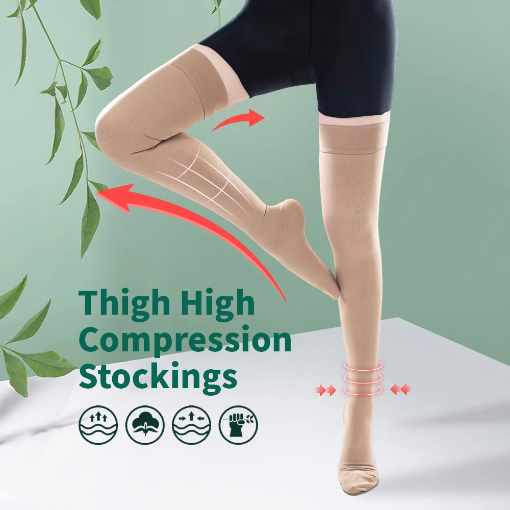 

Hh Medical Compression Stockings Women Men For Varicose Spider Edema Graduated Support S-5XL Travel Pressure Socks Legs