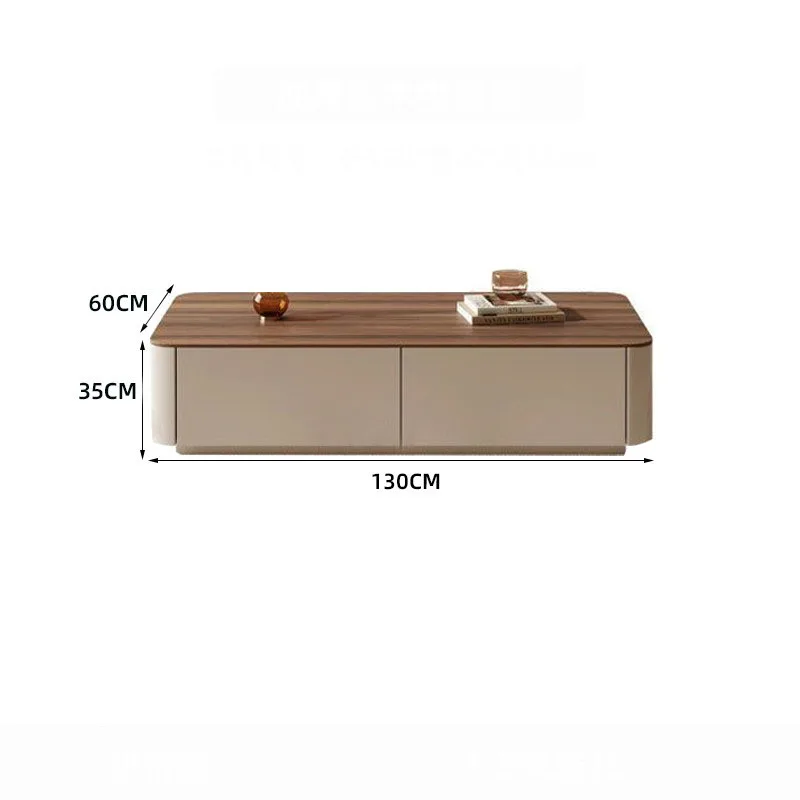 hh-Aesthetic Luxury Coffee Table Nordic Space Saving Italian Vintage Table Modern Display Stolik Kawowy Living Room Furniture*