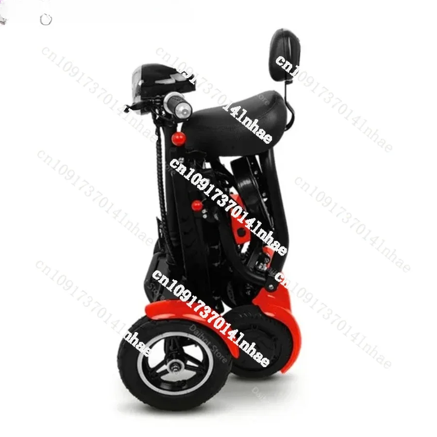 36V 500W Dual Motor Powerful Electric Scooter for Seniors Disabled 10 Inch Folding Electric Mobility Scooter Protable 4 Wheel