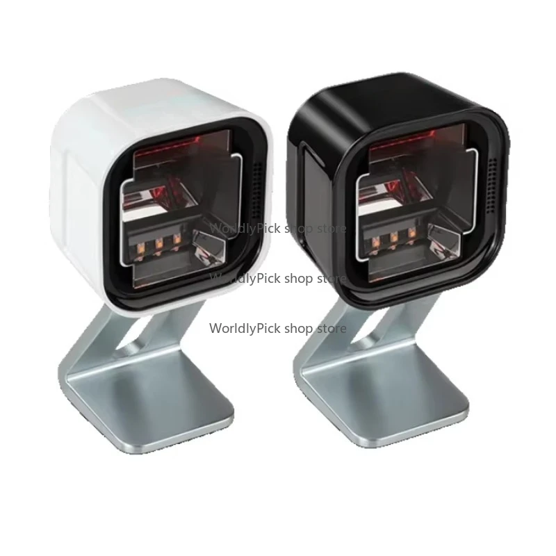 Mini Industrial Fixed Barcode Scanner 1D 2D Reader Compact Size for Efficient Scanning