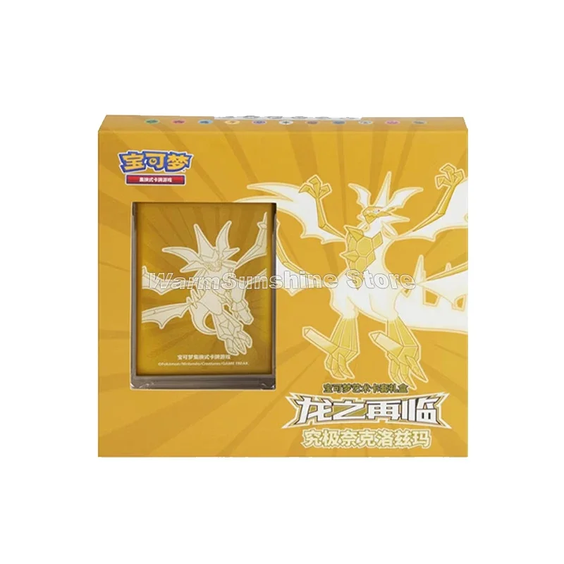 Original Pokemon Card Simplified Chinese PTCG Trading Cards Anniversary Gift Box Children Birthday Gifts All Series Toys