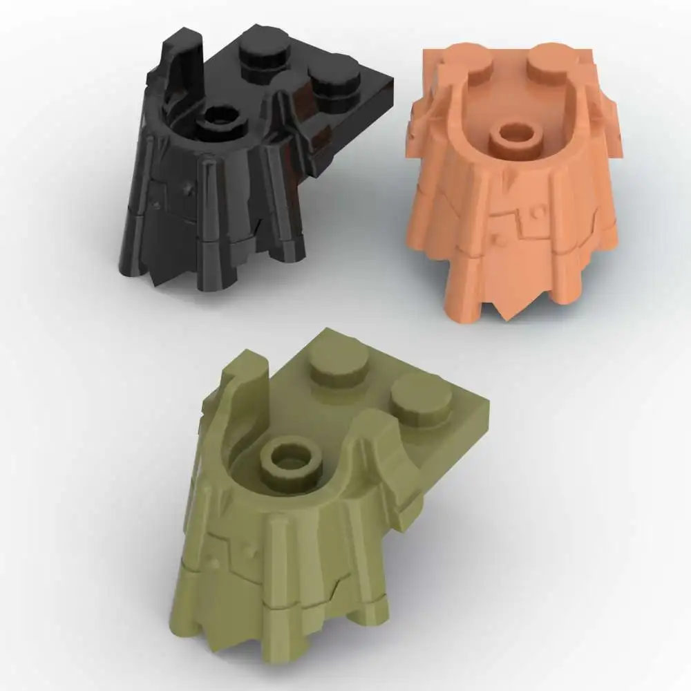 

MOC 10PCS 15440 Head Holder Plate Body Brick Modified 2x2 With Curved Building Block Fun Toys Adults Boys Special Day Gifts